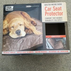 Quilted Micro Suede Car Seat Protector -- SOLD